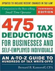 475 Tax Deductions for Businesses and Self-Employed Individuals