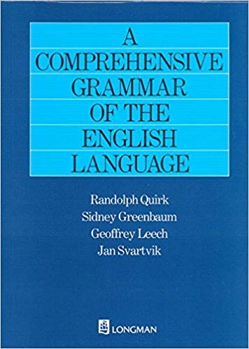 A Comprehensive Grammar Of The English Language
