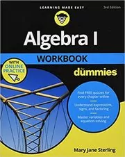 Algebra I Workbook For Dummies
