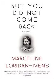 But You Did Not Come Back