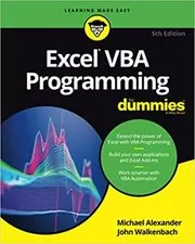 Excel VBA Programming For Dummies