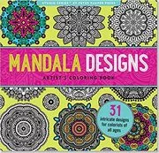 Mandala Designs Adult Coloring Book