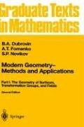 Modern Geometry ― Methods and Applications