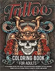 Tattoo Coloring Book for Adults