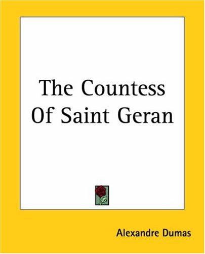 The Countess of Saint Geran