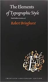 The Elements of Typographic Style