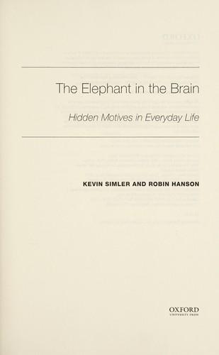 The Elephant in the Brain