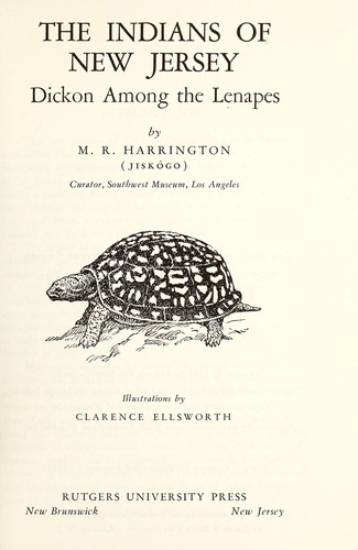 The Indians of New Jersey