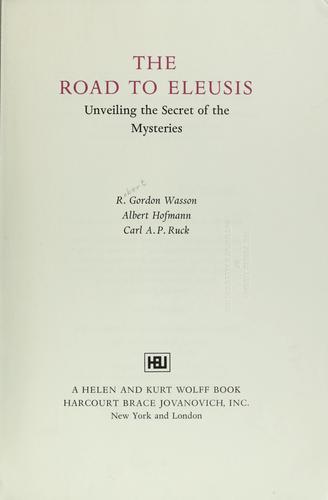 The Road to Eleusis