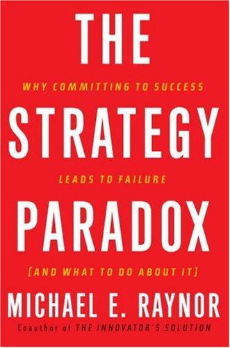 The Strategy Paradox