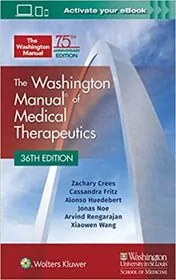 The Washington Manual of Medical Therapeutics